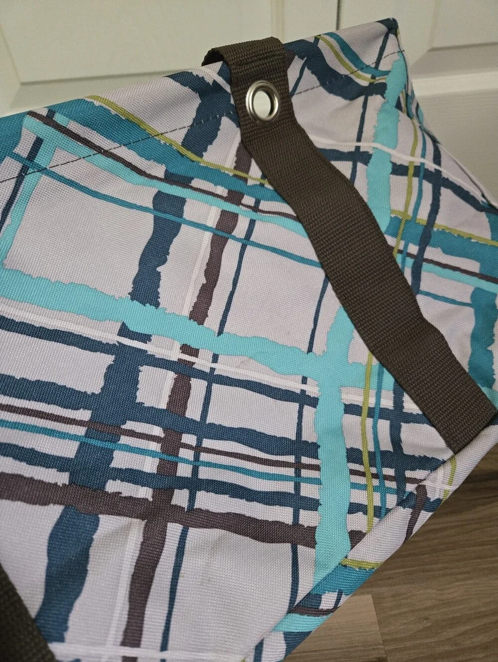 Thirty-One Plaid Tote